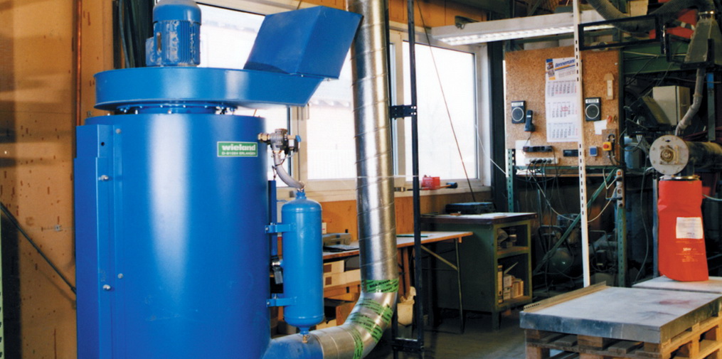 Фильтрационная установка для удаления шлифовальной пыли
