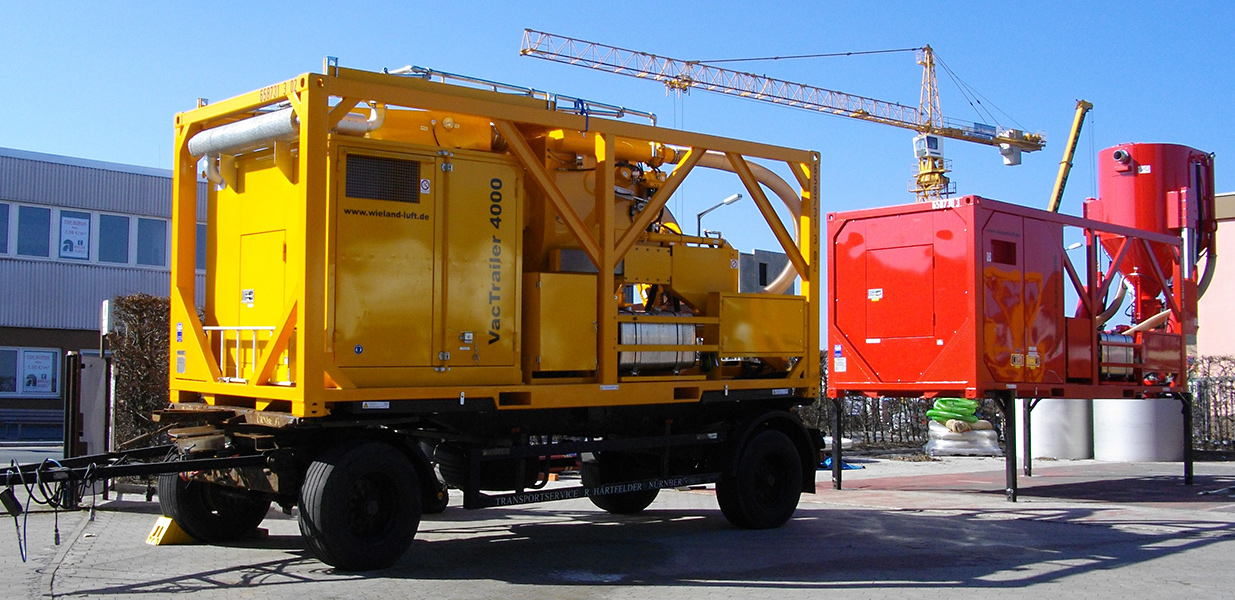 VacTrailer 6000 D 80 CAT для розвантаження каталізатора